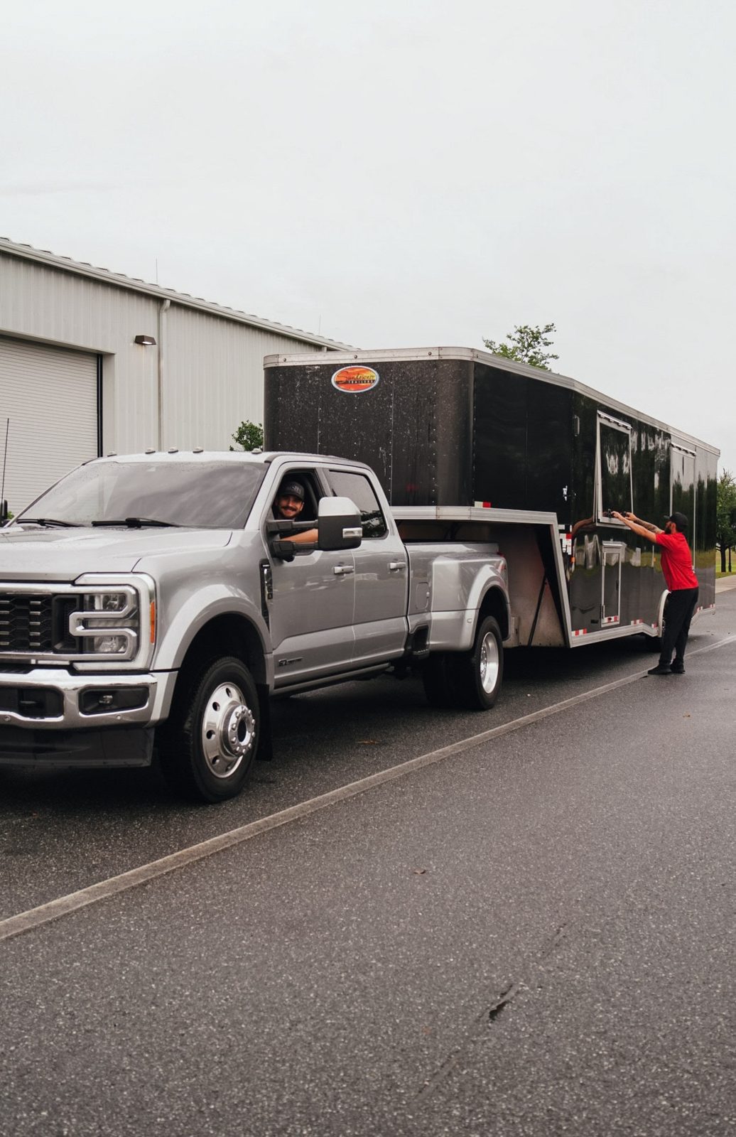 SBN truck and enclosed trailer